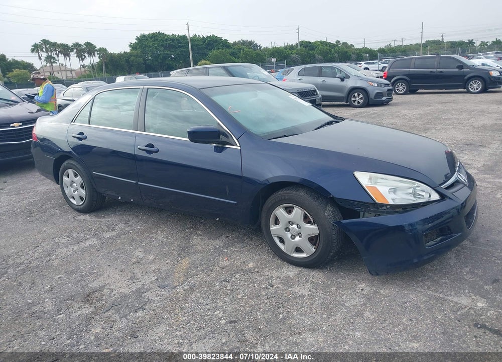 2007 HONDA ACCORD 2.4 LX VIN: 1HGCM56407A005696