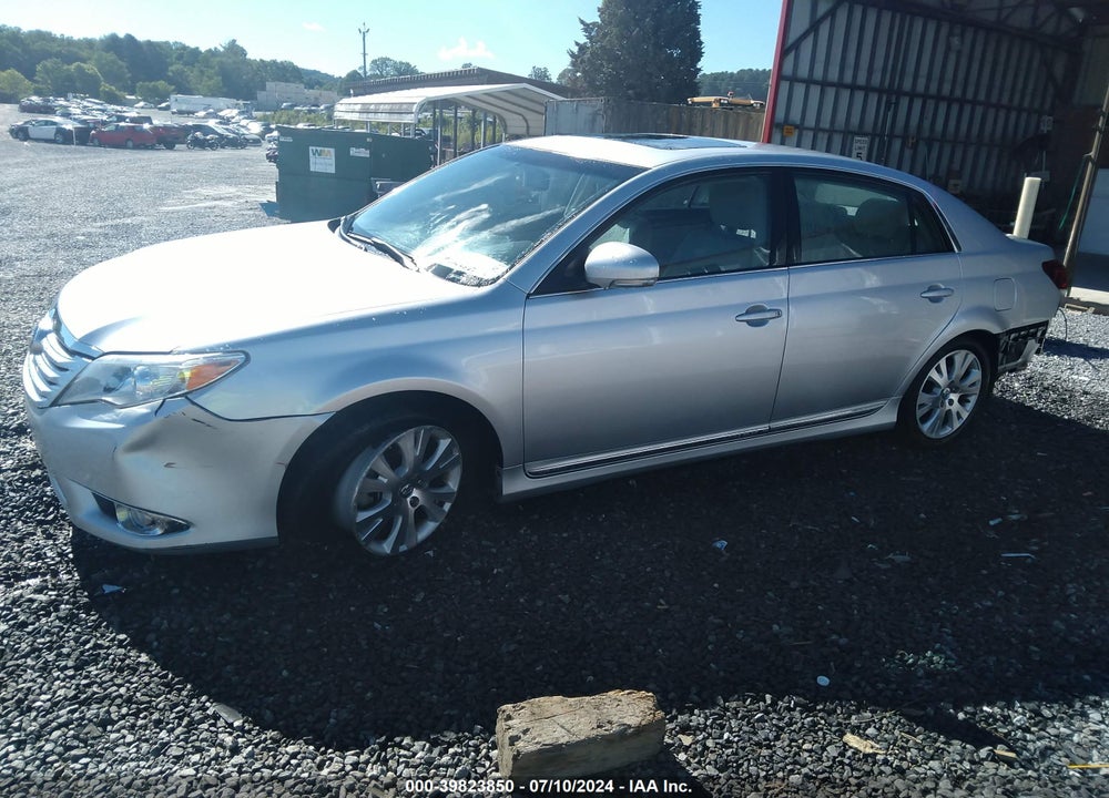 2012 TOYOTA AVALON VIN: 4T1BK3DBXCU446648