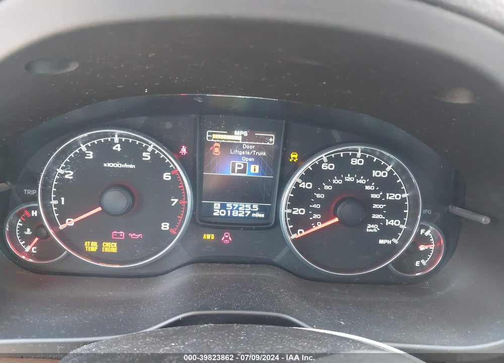 2014 SUBARU OUTBACK 2.5I LIMITED VIN: 4S4BRBMC3E3320803