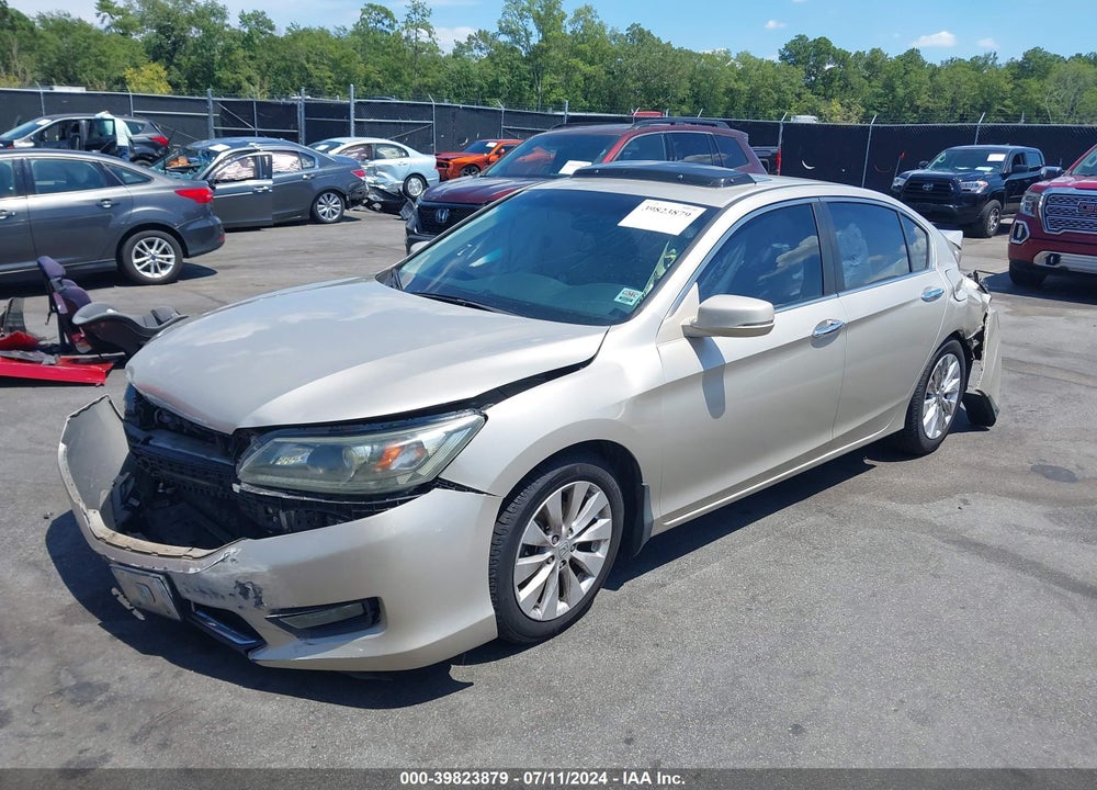 2014 HONDA ACCORD VIN: 1HGCR2F73EA206452