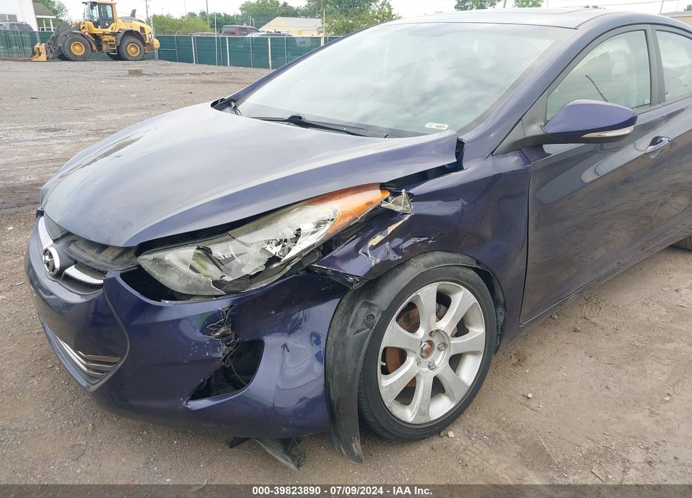 2011 HYUNDAI ELANTRA LIMITED VIN: 5NPDH4AEXBH015350