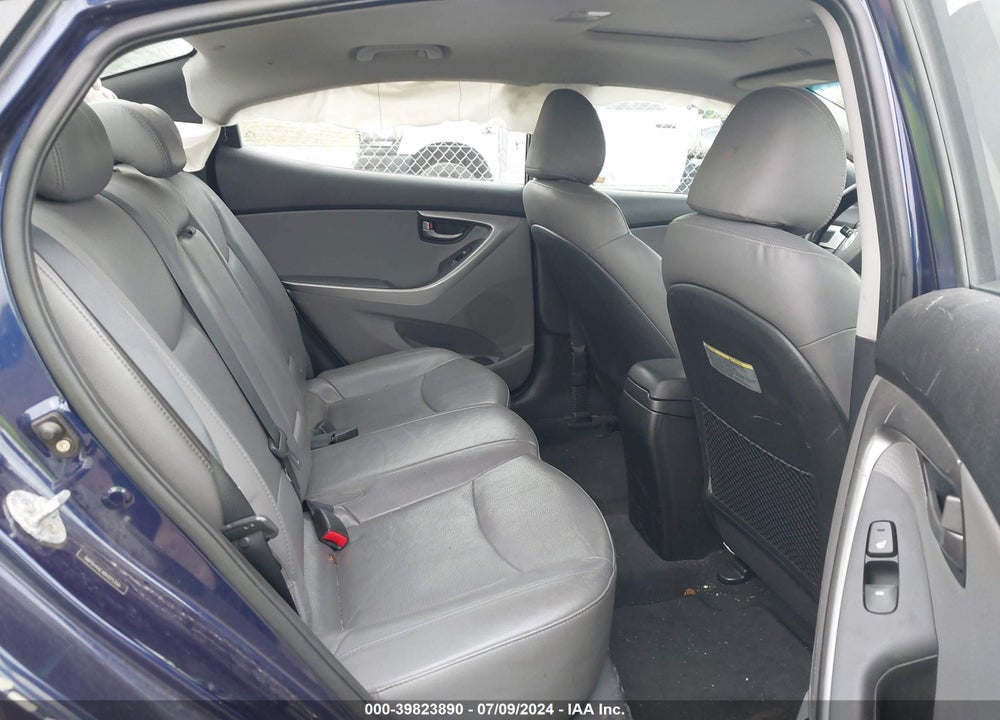 2011 HYUNDAI ELANTRA LIMITED VIN: 5NPDH4AEXBH015350