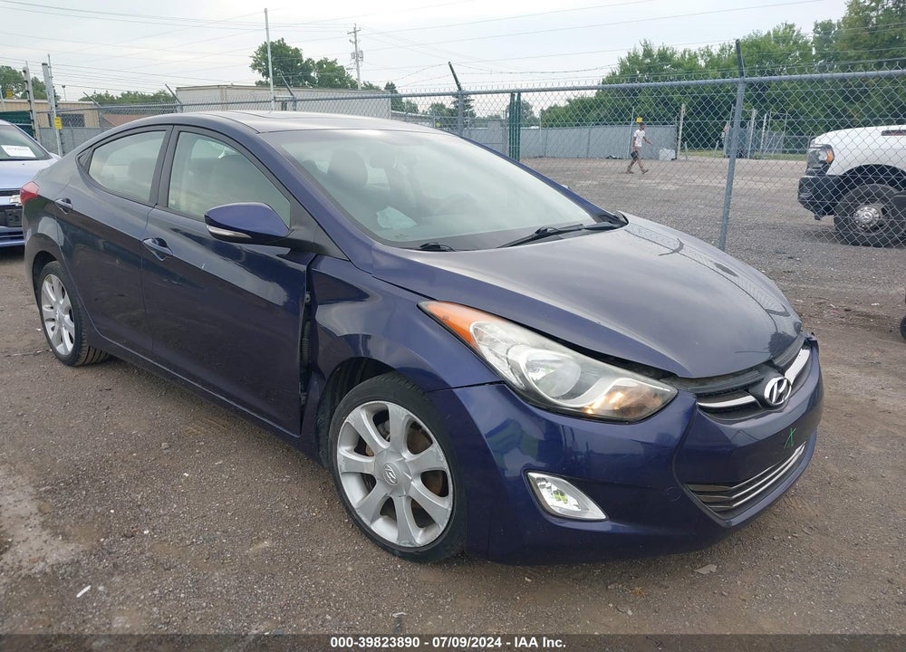 2011 HYUNDAI ELANTRA LIMITED VIN: 5NPDH4AEXBH015350