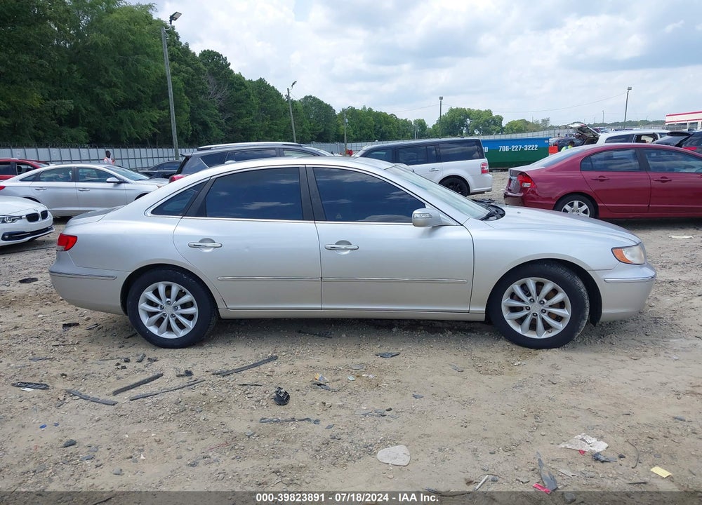 2007 HYUNDAI AZERA LIMITED/SE VIN: KMHFC46F57A225163