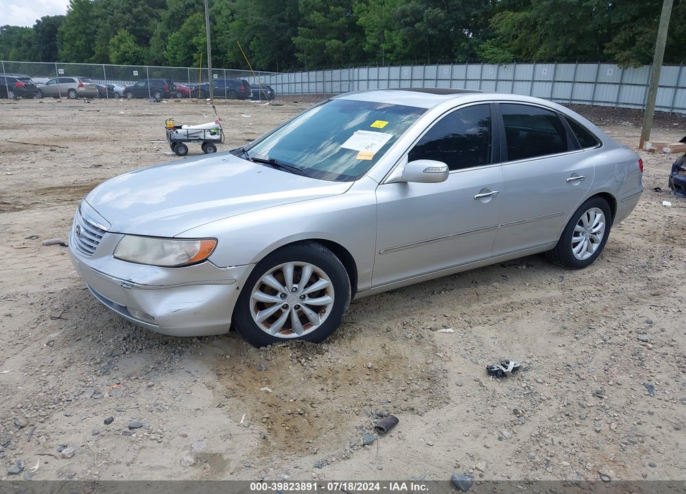 2007 HYUNDAI AZERA LIMITED/SE VIN: KMHFC46F57A225163