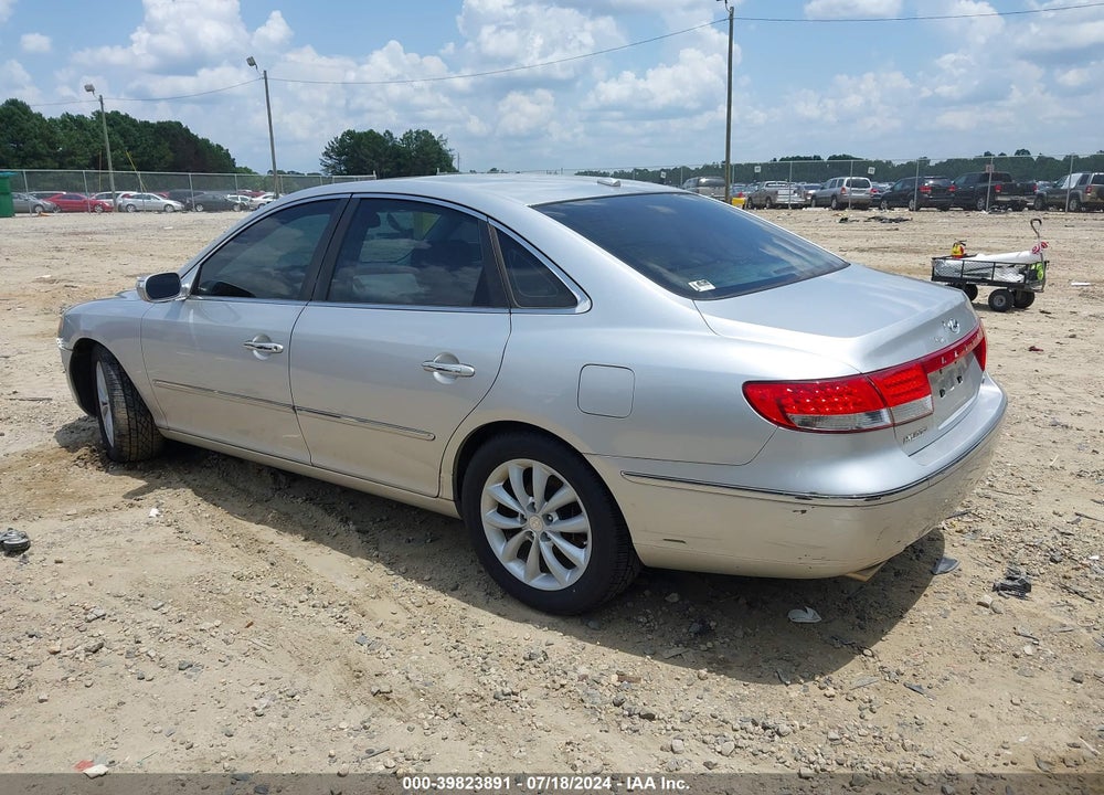 2007 HYUNDAI AZERA LIMITED/SE VIN: KMHFC46F57A225163
