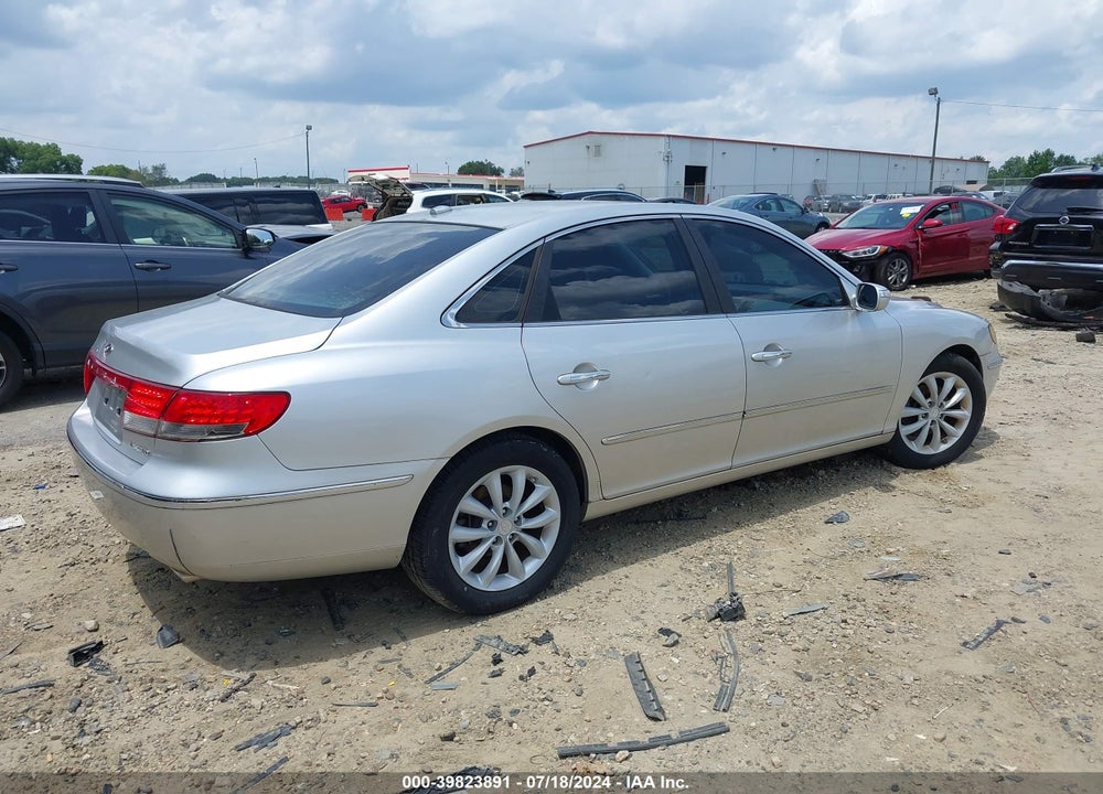 2007 HYUNDAI AZERA LIMITED/SE VIN: KMHFC46F57A225163