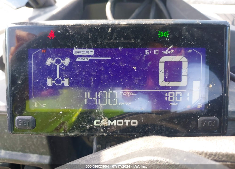 2023 CF MOTO ZFORCE 950 SPORT VIN: LCELV1ZK4P6000678