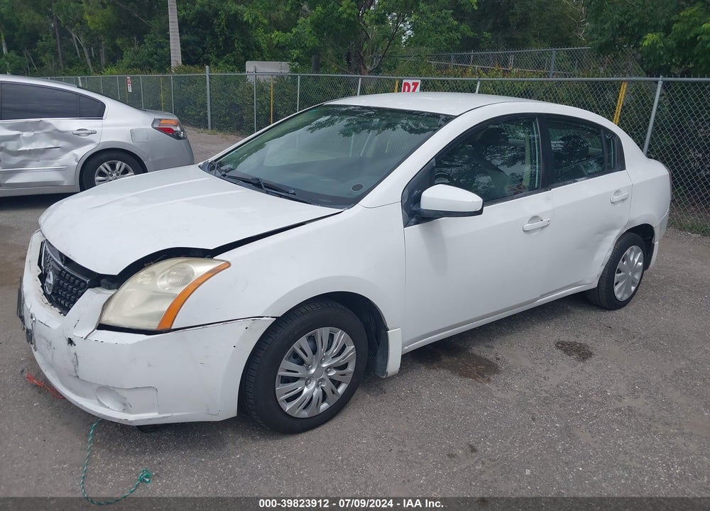 2008 NISSAN SENTRA 2.0 VIN: 3N1AB61E68L662419