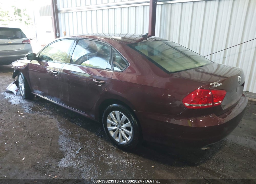 2014 VOLKSWAGEN PASSAT 2.5L WOLFSBURG EDITION VIN: 1VWAP7A3XEC017361