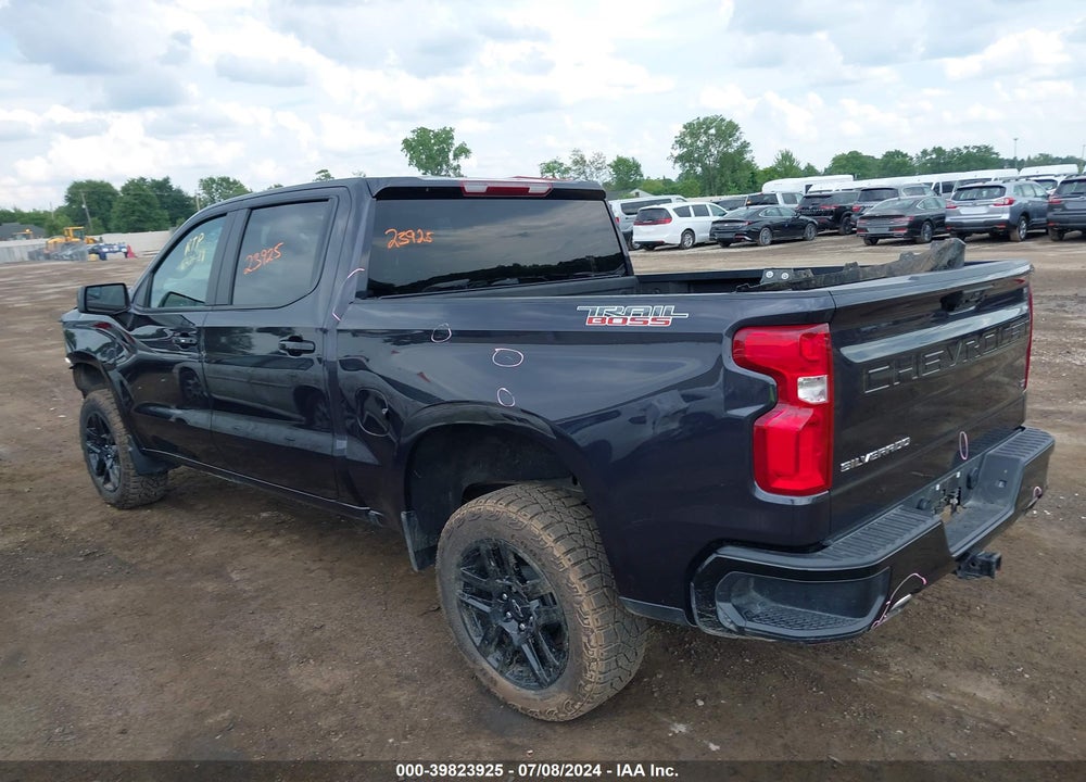 2023 CHEVROLET SILVERADO 1500 4WD SHORT BED LT TRAIL BOSS VIN: 3GCUDFED4PG175202