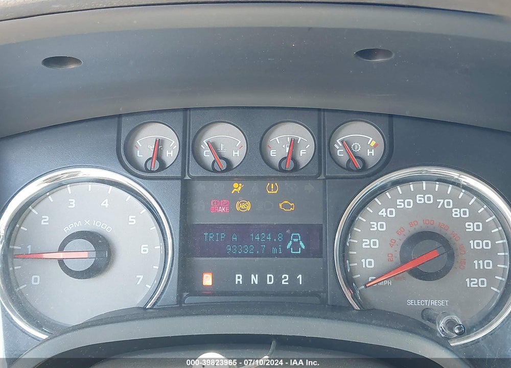 2009 FORD F-150 STX/XL/XLT VIN: 1FTRF12W09KC63877