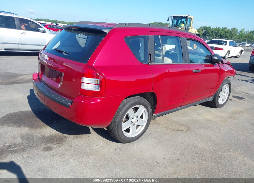 2007 JEEP COMPASS SPORT VIN: 1J8FT47W17D181043