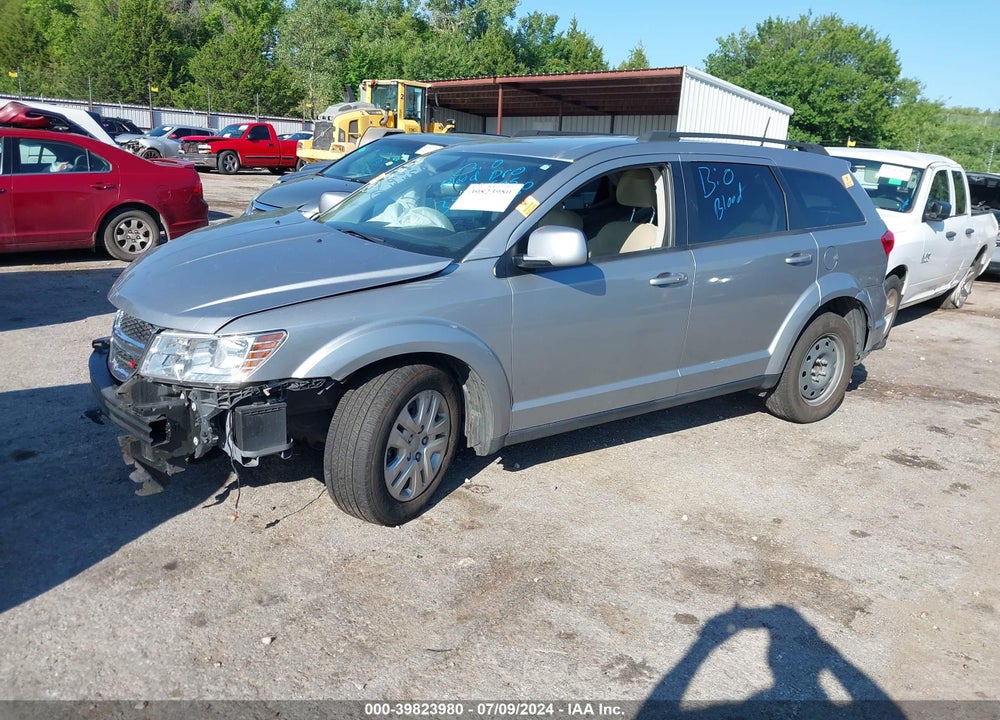 2019 DODGE JOURNEY SE VIN: 3C4PDCBB6KT732108