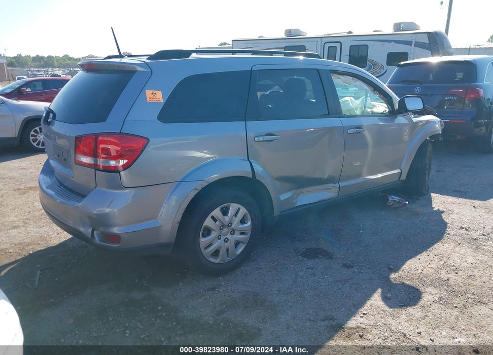 2019 DODGE JOURNEY SE VIN: 3C4PDCBB6KT732108