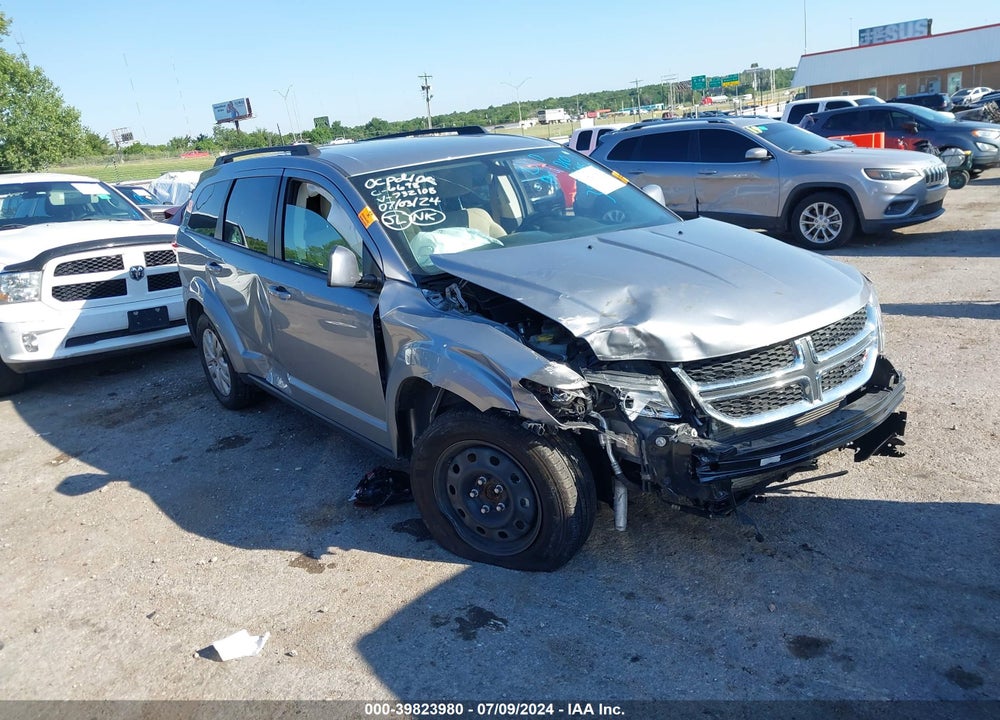 2019 DODGE JOURNEY SE VIN: 3C4PDCBB6KT732108