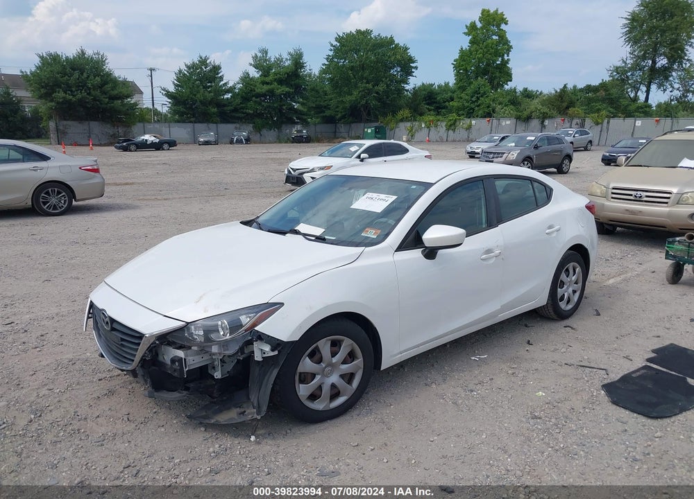 2016 MAZDA MAZDA3 VIN: 3MZBM1T75GM248261