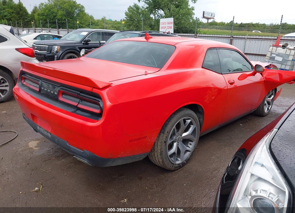 2016 DODGE CHALLENGER SXT PLUS VIN: 2C3CDZAG9GH119788