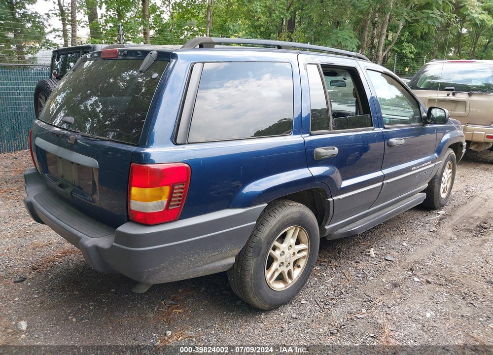2003 JEEP GRAND CHEROKEE LAREDO VIN: 1J4GX48S73C558044