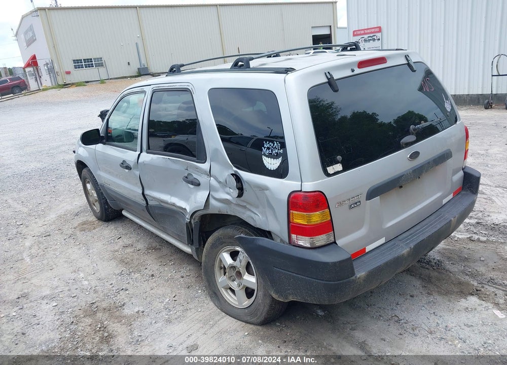 2002 FORD ESCAPE XLS VIN: 1FMYU01B12KC99962