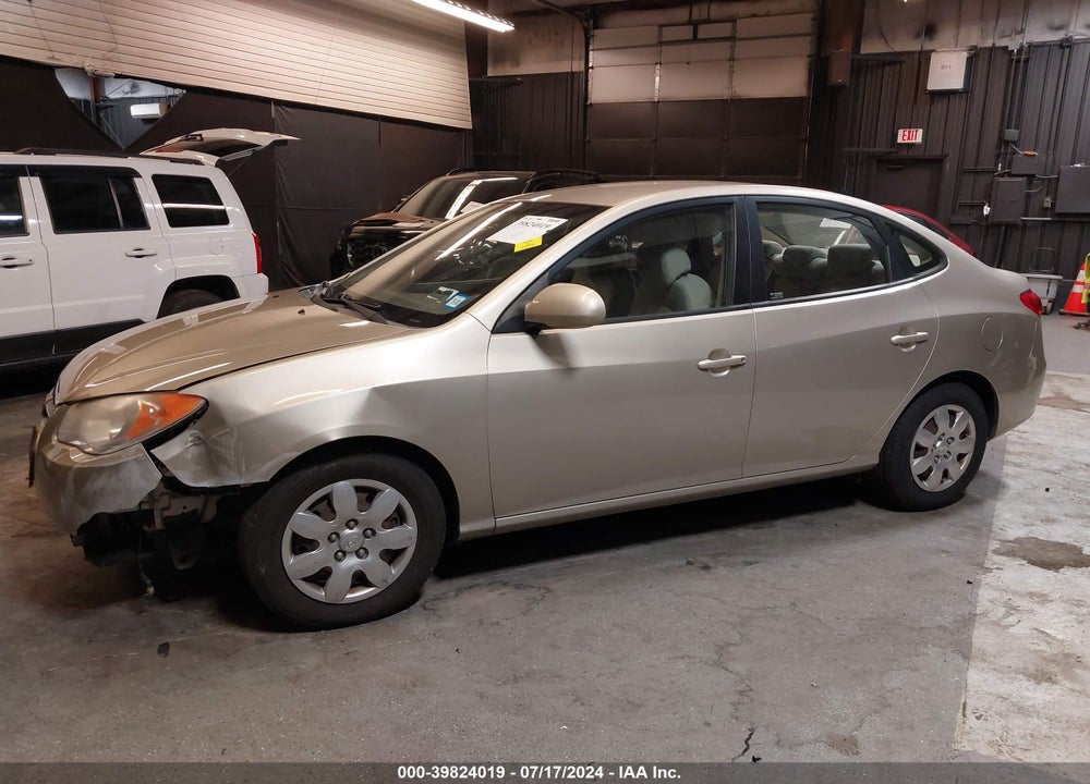2008 HYUNDAI ELANTRA GLS/SE VIN: KMHDU46D08U564433