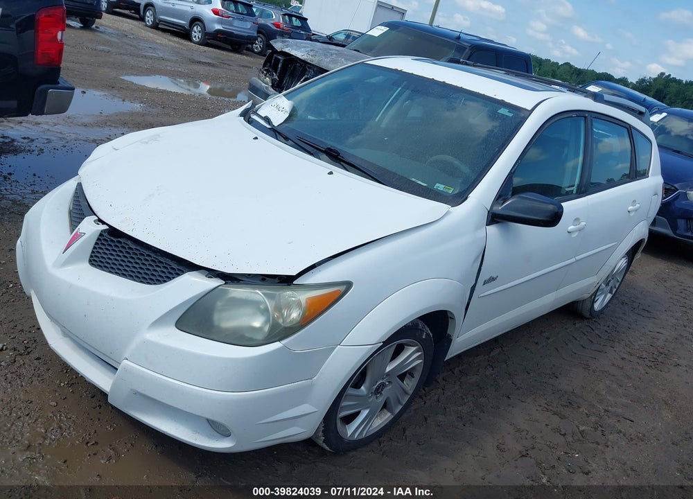 2004 PONTIAC VIBE VIN: 5Y2SL62844Z422070