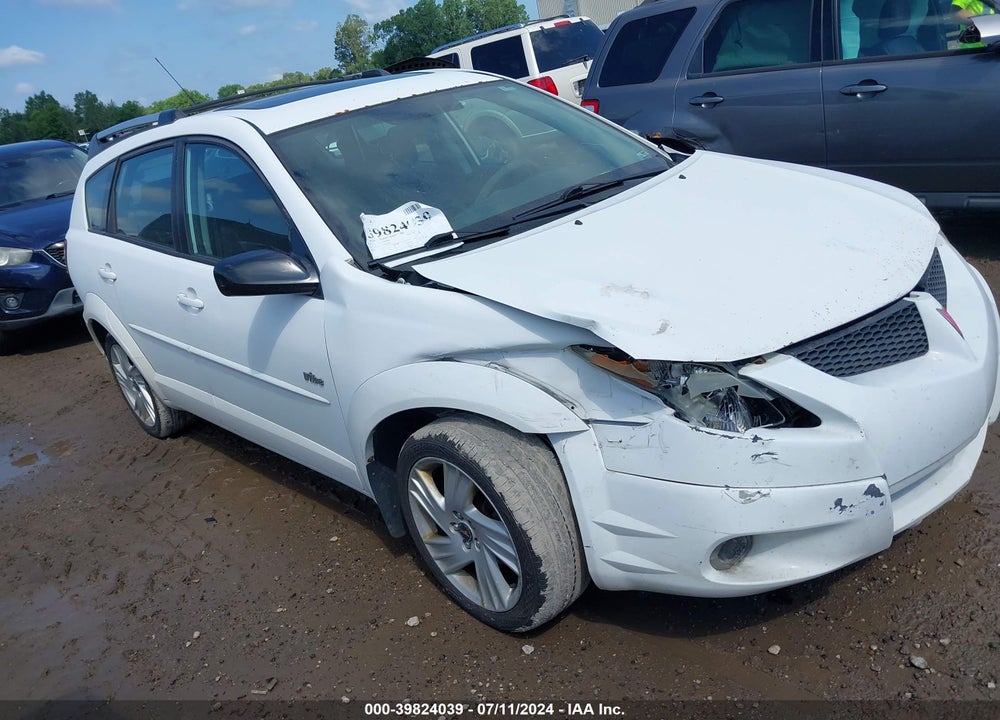 2004 PONTIAC VIBE VIN: 5Y2SL62844Z422070