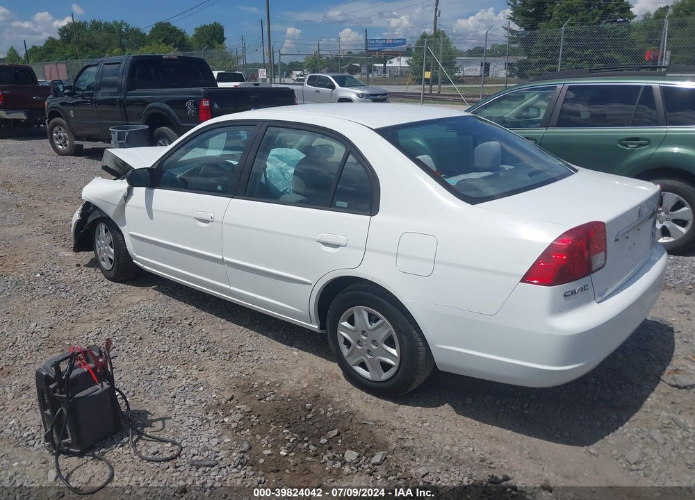2003 HONDA CIVIC LX VIN: 1HGES16543L005912