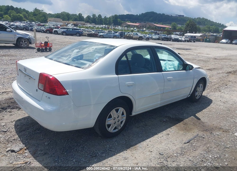 2003 HONDA CIVIC LX VIN: 1HGES16543L005912