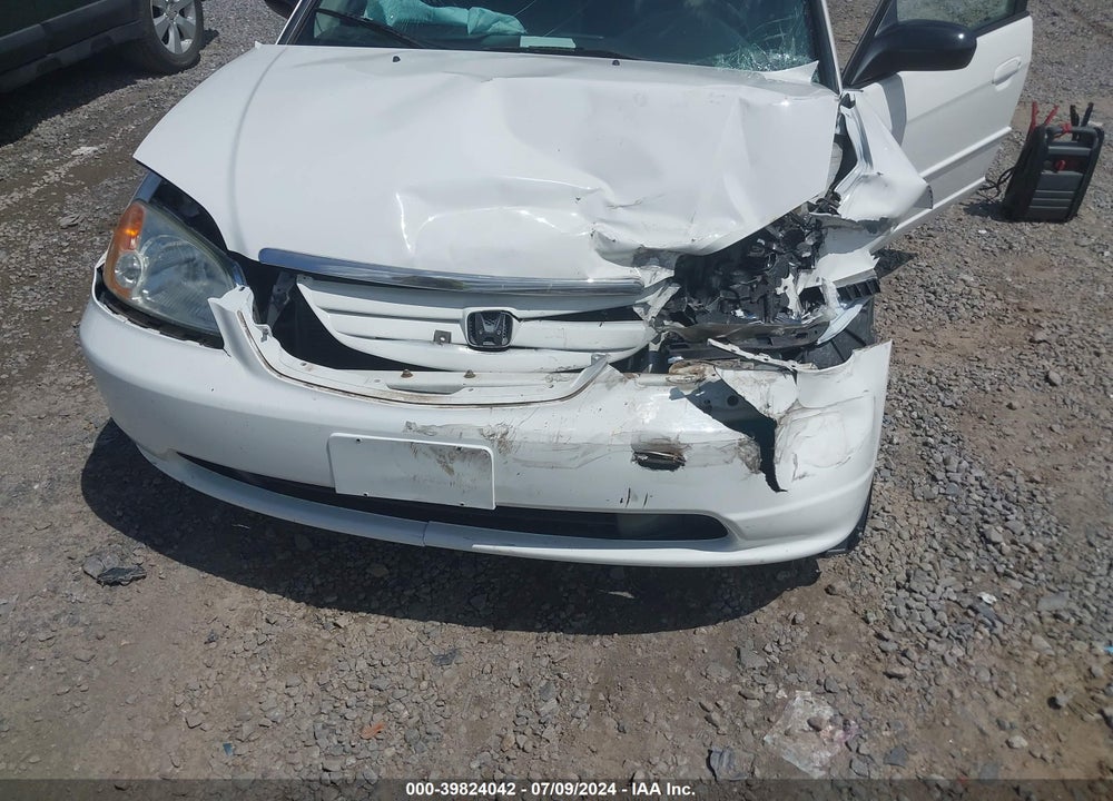 2003 HONDA CIVIC LX VIN: 1HGES16543L005912