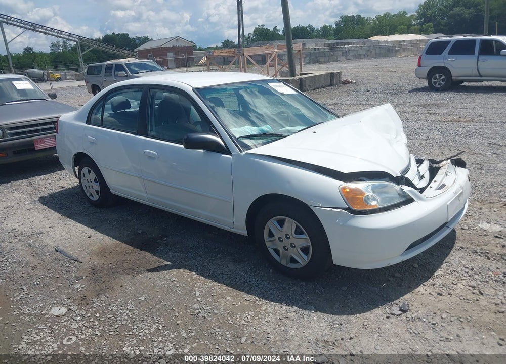 2003 HONDA CIVIC LX VIN: 1HGES16543L005912