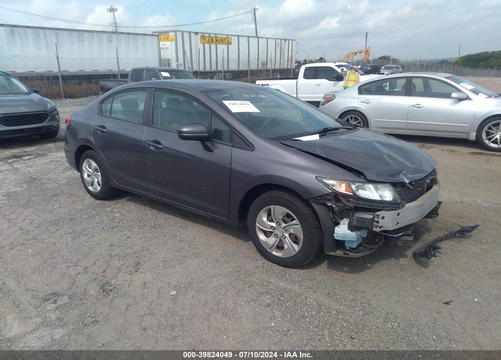 2015 HONDA CIVIC LX VIN: 19XFB2F51FE283107