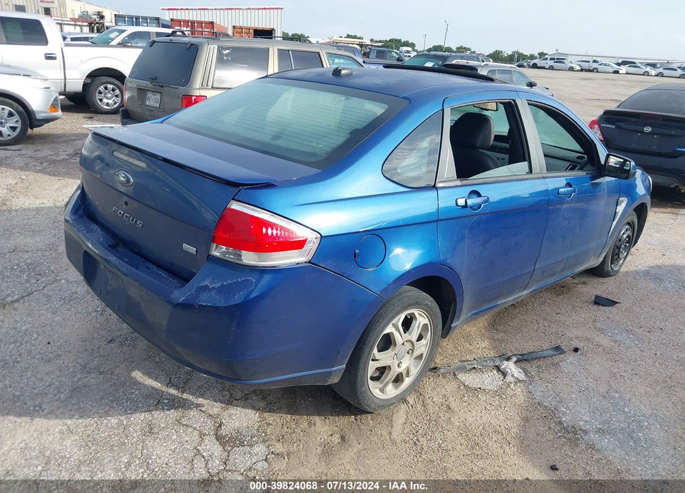 2008 FORD FOCUS SE/SES VIN: 1FAHP35N88W145760