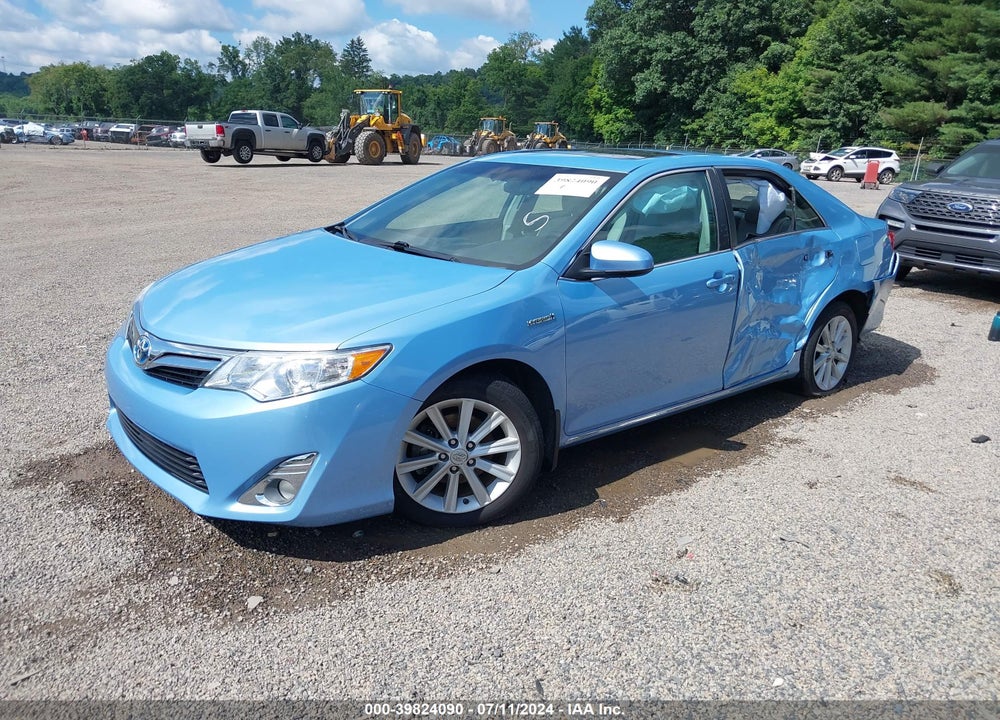 2012 TOYOTA CAMRY HYBRID XLE VIN: 4T1BD1FK7CU051290