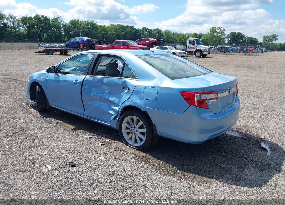 2012 TOYOTA CAMRY HYBRID XLE VIN: 4T1BD1FK7CU051290