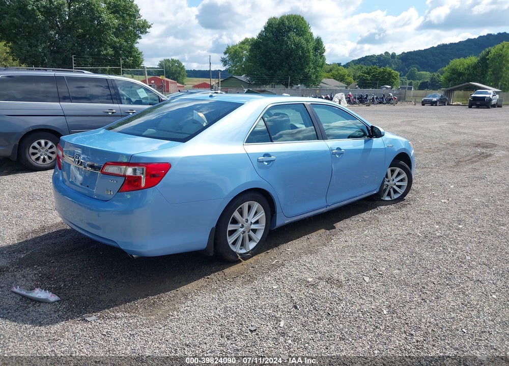 2012 TOYOTA CAMRY HYBRID XLE VIN: 4T1BD1FK7CU051290