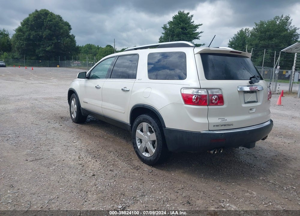 2008 GMC ACADIA SLT-2 VIN: 1GKER33748J249384