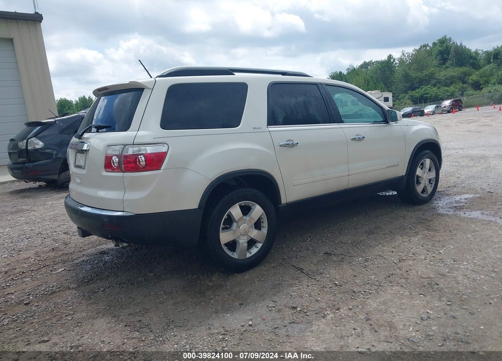 2008 GMC ACADIA SLT-2 VIN: 1GKER33748J249384
