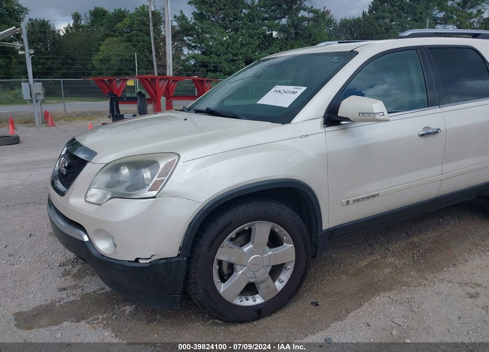 2008 GMC ACADIA SLT-2 VIN: 1GKER33748J249384