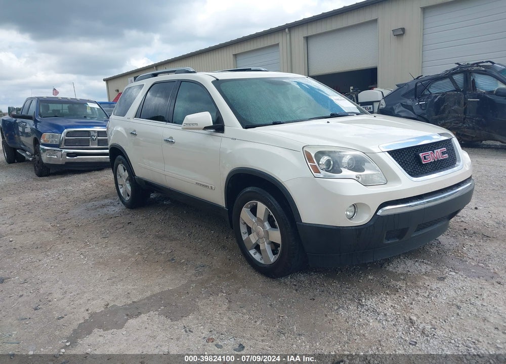 2008 GMC ACADIA SLT-2 VIN: 1GKER33748J249384