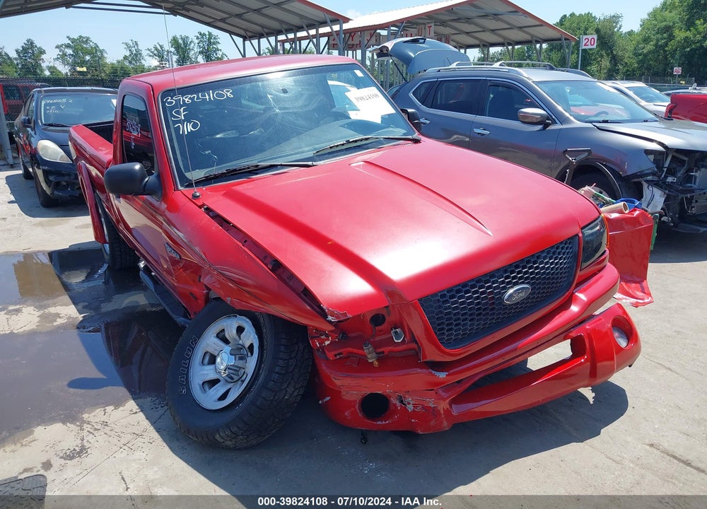 2003 FORD RANGER EDGE/XL/XLT VIN: 1FTYR10U43TA06727