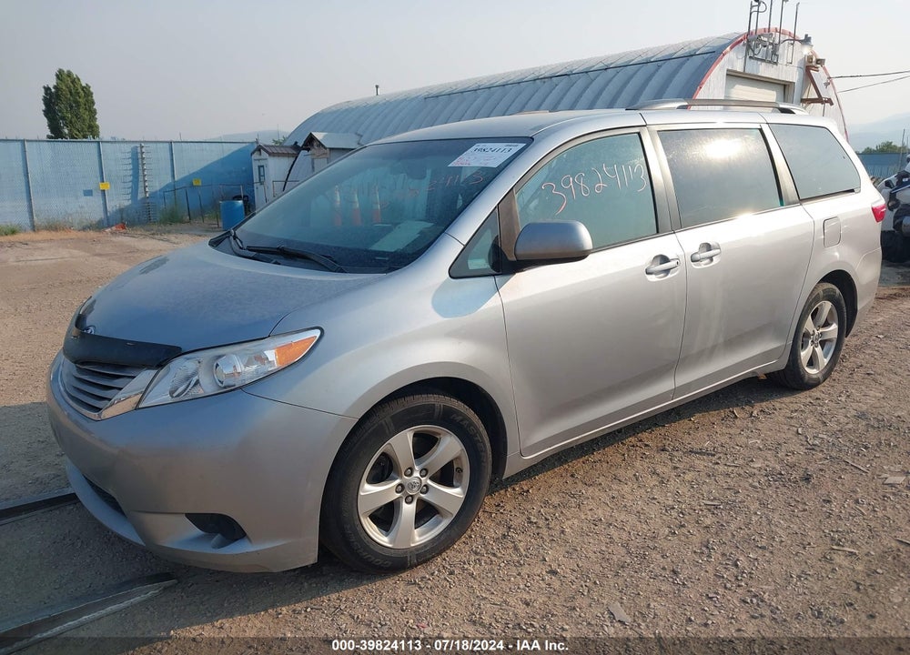 2017 TOYOTA SIENNA VIN: 5TDKZ3DC0HS874703