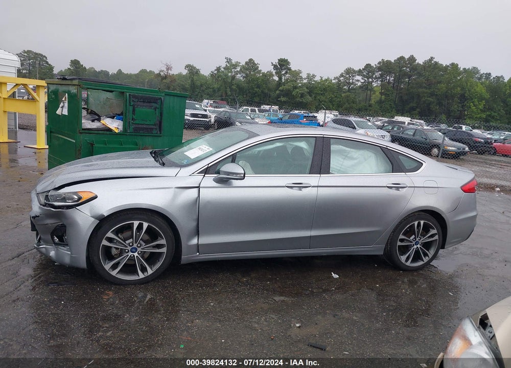 2020 FORD FUSION TITANIUM VIN: 3FA6P0K92LR118157
