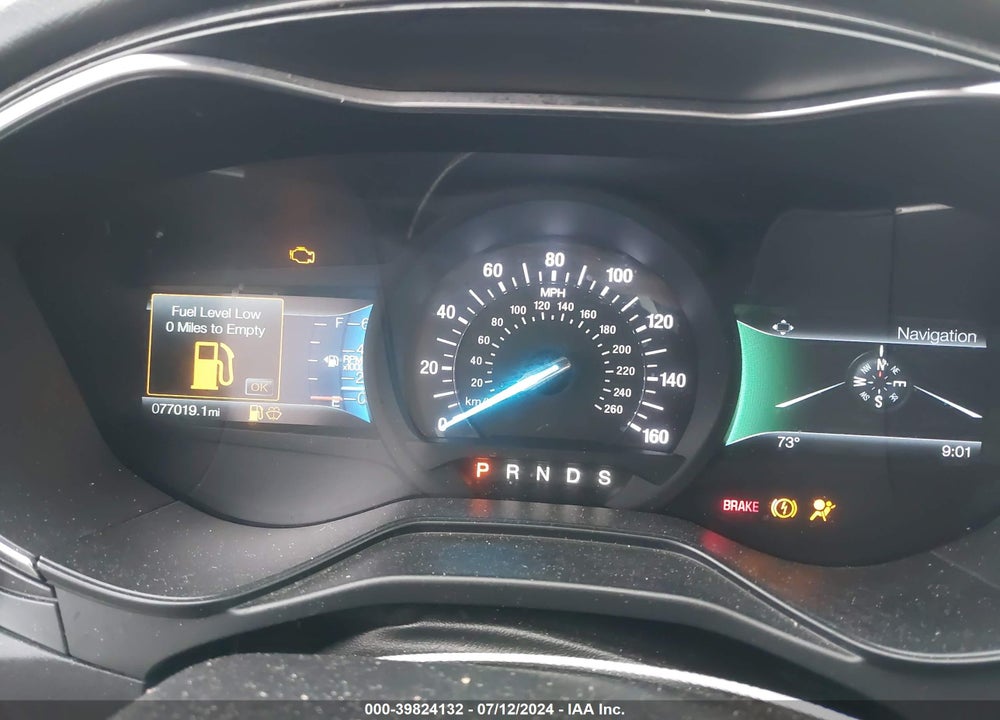 2020 FORD FUSION TITANIUM VIN: 3FA6P0K92LR118157
