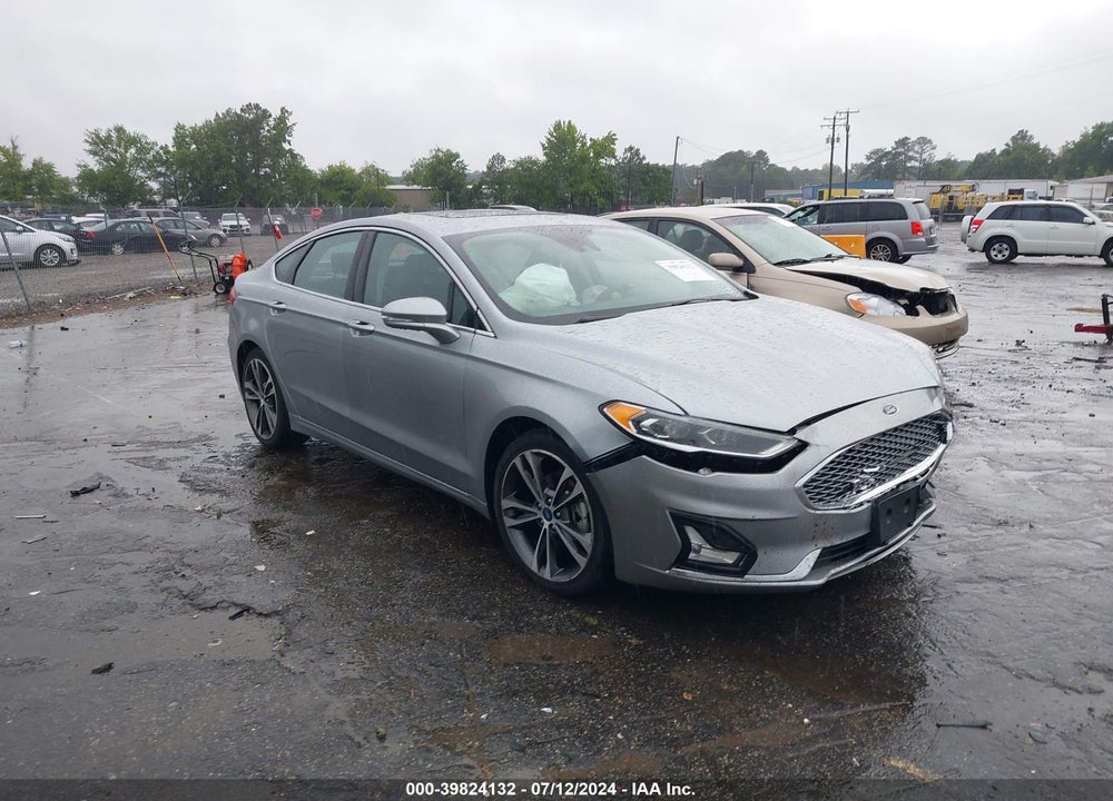 2020 FORD FUSION TITANIUM VIN: 3FA6P0K92LR118157