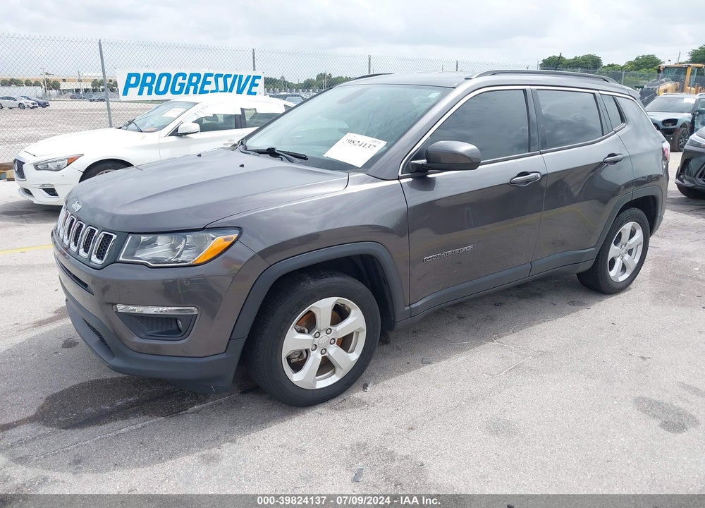 2020 JEEP COMPASS LATITUDE FWD VIN: 3C4NJCBB9LT121183
