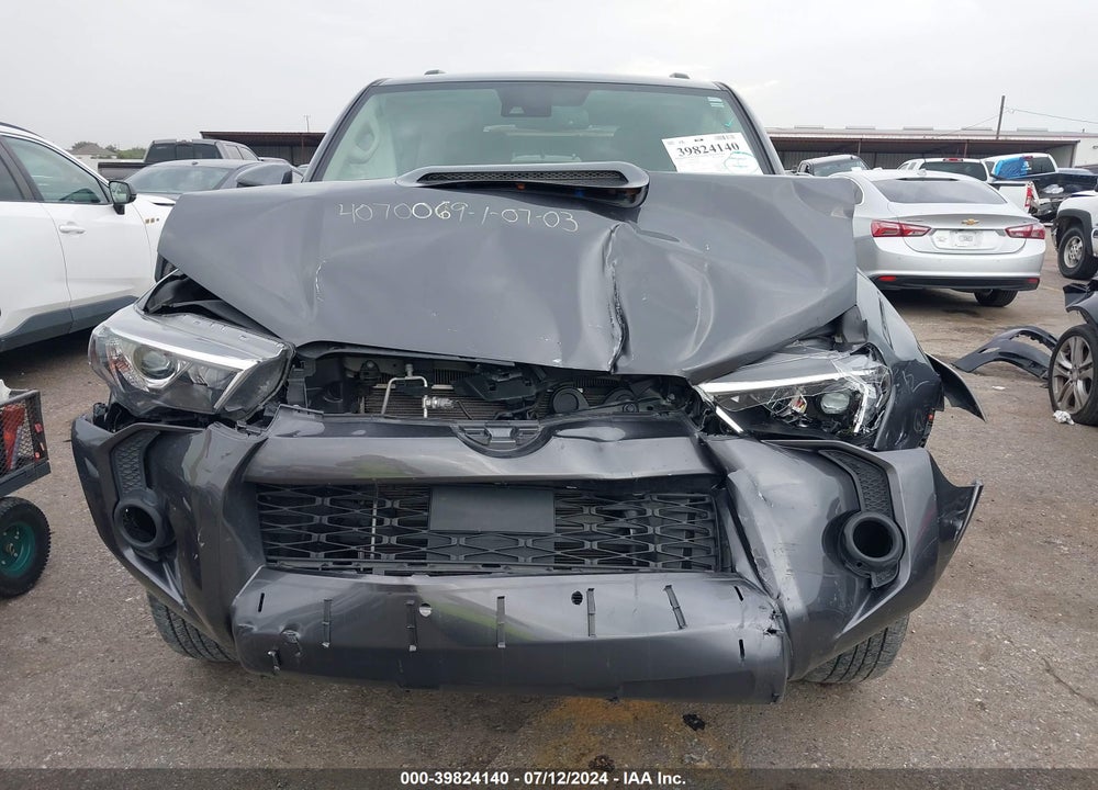 2021 TOYOTA 4RUNNER TRD OFF ROAD VIN: JTEPU5JR2M5898800