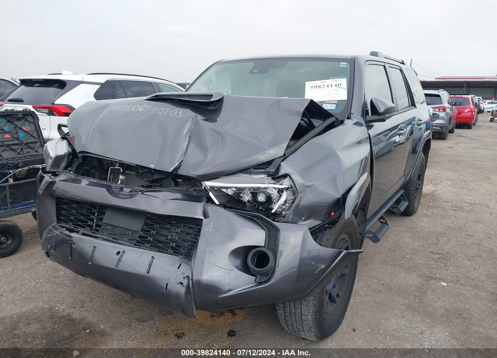 2021 TOYOTA 4RUNNER TRD OFF ROAD VIN: JTEPU5JR2M5898800
