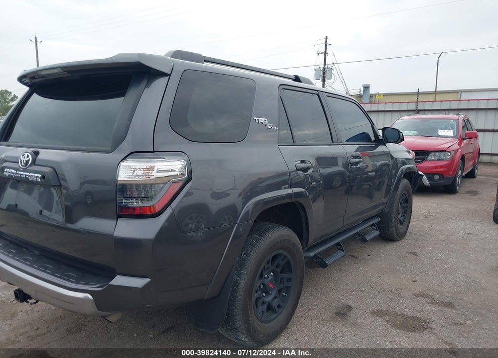 2021 TOYOTA 4RUNNER TRD OFF ROAD VIN: JTEPU5JR2M5898800