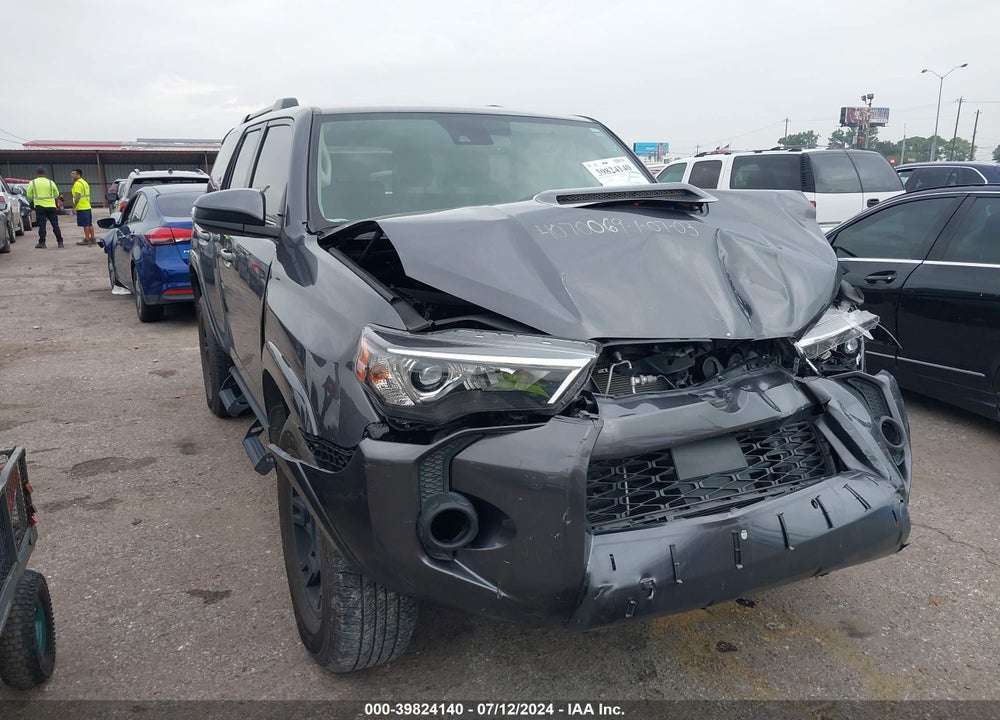 2021 TOYOTA 4RUNNER TRD OFF ROAD VIN: JTEPU5JR2M5898800